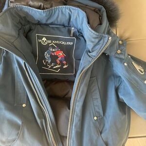 Moose knuckles coat boys size large